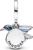PANDORA Kolibri Charm-Anhänger, 925er Silber, Moments, Produktbild-Vorschau 3