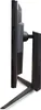 Side view of a black computer monitor on a stand. Produktbild-Vorschau