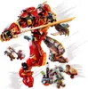 LEGO 71720 NINJAGO Ognisty klockowy mech, figurka ninja w Podgląd zdjęcia produktu 13