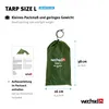 Wechsel Tents Tarp L (400x400cm) – Universelles Zeltdach Produktbild-Vorschau 4