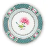 Teller 17cm, Blushing Birds, blau Produktbild-Vorschau 1
