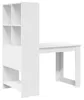 Biurko Z Półką Biały 122 X 67 X 145 Cm Materiał Podgląd zdjęcia produktu 6