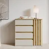 Garderoben Set in Eiche mit Beige, Lamellen-Design, Produktbild-Vorschau 7