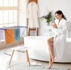 Relaxdays Portemanteau extensible Pliable Acier inoxydable Voir les images du produit 3