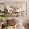 Leinwand Bilder 120x80 cm - Blumen - Natur - Weiß - Blüte - Produktbild-Vorschau 2