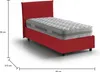 Einzelbett Dbach, Containerbett mit Stoffbespannung, 100%  Produktbild-Vorschau 3