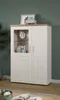 trendteam Wohnen Vitrine Shade Andersen Pine weiß 95 x 140 Produktbild-Vorschau 5