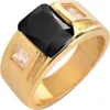 Hochzeit Party Männer Quadrat Strass Intarsien Breitband Produktbild-Vorschau 4