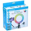 Edco Selfie Ringlicht mit Klemme - 48 LEDs - 16cm - RGB Produktbild-Vorschau 2