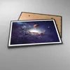 Gerahmtes Poster - Schwarzer Rahmen - Kosmos Planeten die Produktbild-Vorschau 3