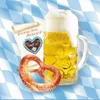 100 tovaglioli, 3 veli 1/4 di piega 33 cm x 33 cm "Bavaria" Anteprima dell’immagine prodotto 1