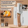 Premium Edelstahl Multifunktionsschäler 18,5cm mit Produktbild-Vorschau 1