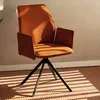 HOMLA Krzesło LUGRO obrotowe ceglaste 54x60x91cm Podgląd zdjęcia produktu 4