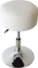 A white, adjustable stool on a white background. Anteprima dell’immagine prodotto