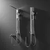 HOROW Regendusche Set Chrom, Duschset Duschsystem mit 4 Produktbild-Vorschau 2