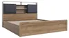 Letto king size HWC-P43, letto matrimoniale con rete a Anteprima dell’immagine prodotto 15
