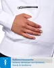 Mivaro Damen Sweatjacke mit Kapuze und Kängurutasche mit Produktbild-Vorschau 4