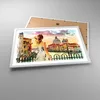 Gerahmtes Poster - Weißer Rahmen - Venedig Brücke Wasser - Produktbild-Vorschau 3