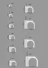 goobay clip per cavo bianco 10 mm (100 pezzi) Anteprima dell’immagine prodotto 13