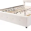 Sweiko Polsterbett 140*200cm, Klassisches Bett mit Produktbild-Vorschau 7