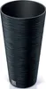 Pot de jardin Pot 30 cm rond Terrace Garden Home Anthracite Voir les images du produit 1