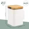 Poubelle carrée murale Bremermann pour cosmétiques avec Voir les images du produit 7