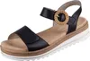 Remonte Sandalen Plat  Sandalen Plat - Zwart - Maat 38 Produktbild-Vorschau 38