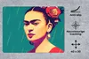 MuchoWow® Mauspad Mousepad Porträt - Frida Kahlo - Frau - Produktbild-Vorschau 2