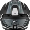 FC-Moto FF114B Zeron Helm, schwarz matt/grau/weiß, M Produktbild-Vorschau 4