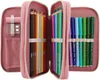 Depesche 3-Fach Federtasche Miss Melody FLOWERS Rosa Produktbild-Vorschau 4