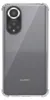 A clear, well-lit image of the back of a transparent phone case with a Huawei phone inside. Náhľad obrázku produktu
