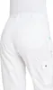 Close-up of the back of white cargo pants. Produktbild-Vorschau