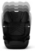 Cybex Solution T i-Fix Plus Sepia Black/Black – Kindersitz, Productafbeelding-voorbeeld 4