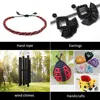 1mm x 30 m Schwarze Nylonschnur Satinschnur für Armbänder Produktbild-Vorschau 5