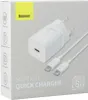 Baseus Super Si Quick Charger 1C 25W con cavo Usb-C a Usb-C Anteprima dell’immagine prodotto 25