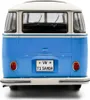 Solido 421186462 VW T1 Samba Bus 1962 blau weiß 1:18 Produktbild-Vorschau 3