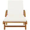 VidaXL 3206367, Lounge, Gepolsterter Sitz, Akazienholz, Produktbild-Vorschau 4