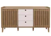 Sideboard HWC-M48, commode, porte coulissante compartiment Voir les images du produit 7