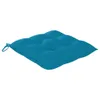 vidaXL Gartenstühle mit Hellblauen Kissen 4 Stk. Massivholz Produktbild-Vorschau 5
