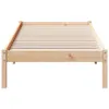 Massivholzbett Extra Lang ohne Matratze 80x220 Kiefernholz Produktbild-Vorschau 4