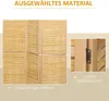 HOMCOM Paravento a 4 ante, 160 x 170 cm, divisorio Anteprima dell’immagine prodotto 5