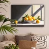 Wanddeko 90x60 cm - Stilleben - Zitronen, Leinwand Bilder Produktbild-Vorschau 2