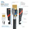 Cable HDMI 2.1 CSL, 8K, compatible con 4K Ultra HD, UHD, Vista previa de la imagen del producto 4