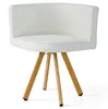 MENZZO Table et chaises scandinaves Oslo Blanc Voir les images du produit 6