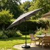 Deuline Alu Sonnenschirm Ø300cm Gartenschirm Produktbild-Vorschau 6