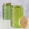 Ein Glas mit einem Bambusdeckel IMOLA, 1000 ml Produktbild-Vorschau 3