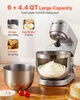 VEVOR Knetmaschine Küchenmaschine zum Backen, 1500 W Produktbild-Vorschau 5