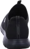 The back view of a black Skechers sneaker. Voir les images du produit