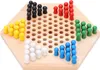 Sternhalma & Mühle Spiel, Holz-Brettspiel für Kinder & Produktbild-Vorschau 5