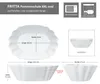 2x Fritta Pommesschale oval weiß Currywurst-Schale Produktbild-Vorschau 5